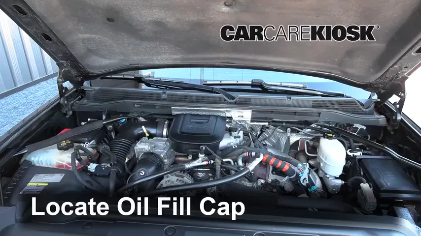 2016 GMC Sierra 2500 HD Denali 6.6L V8 Turbo Diesel Oil